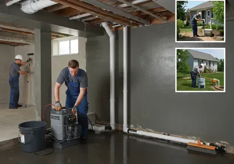 Basement Waterproofing and Flood Prevention process in Westport, IN